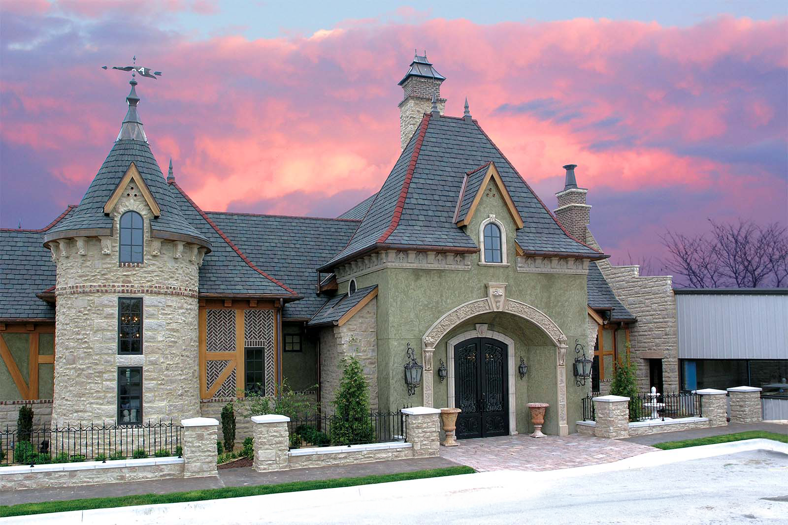 image of musical instruments in church