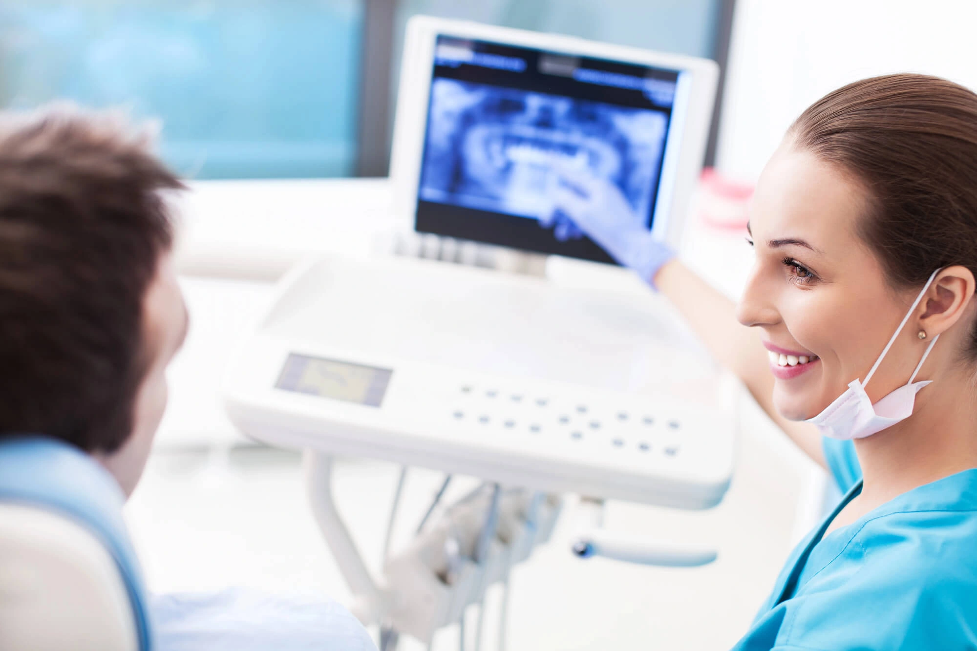 Dental X-ray at dental office auburn al
