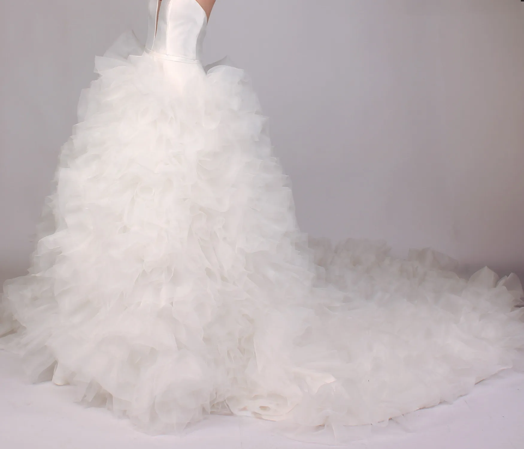 wedding dress skirt
