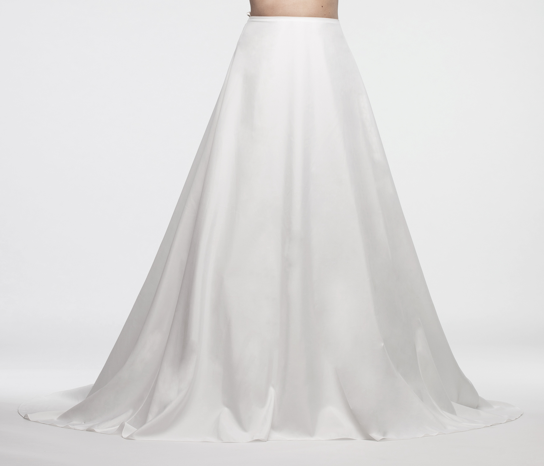 wedding dress skirt clean elegant