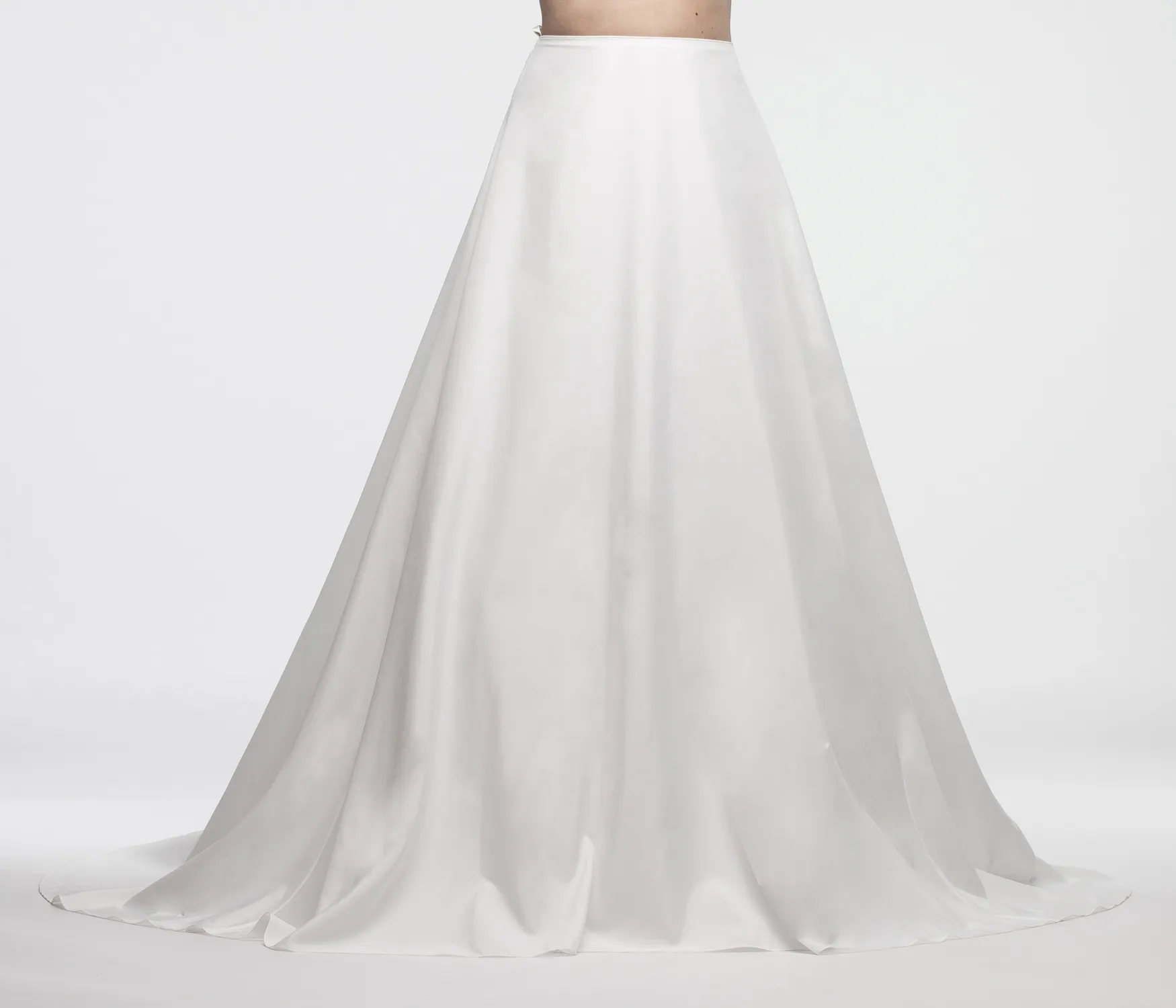 wedding dress skirt clean elegant