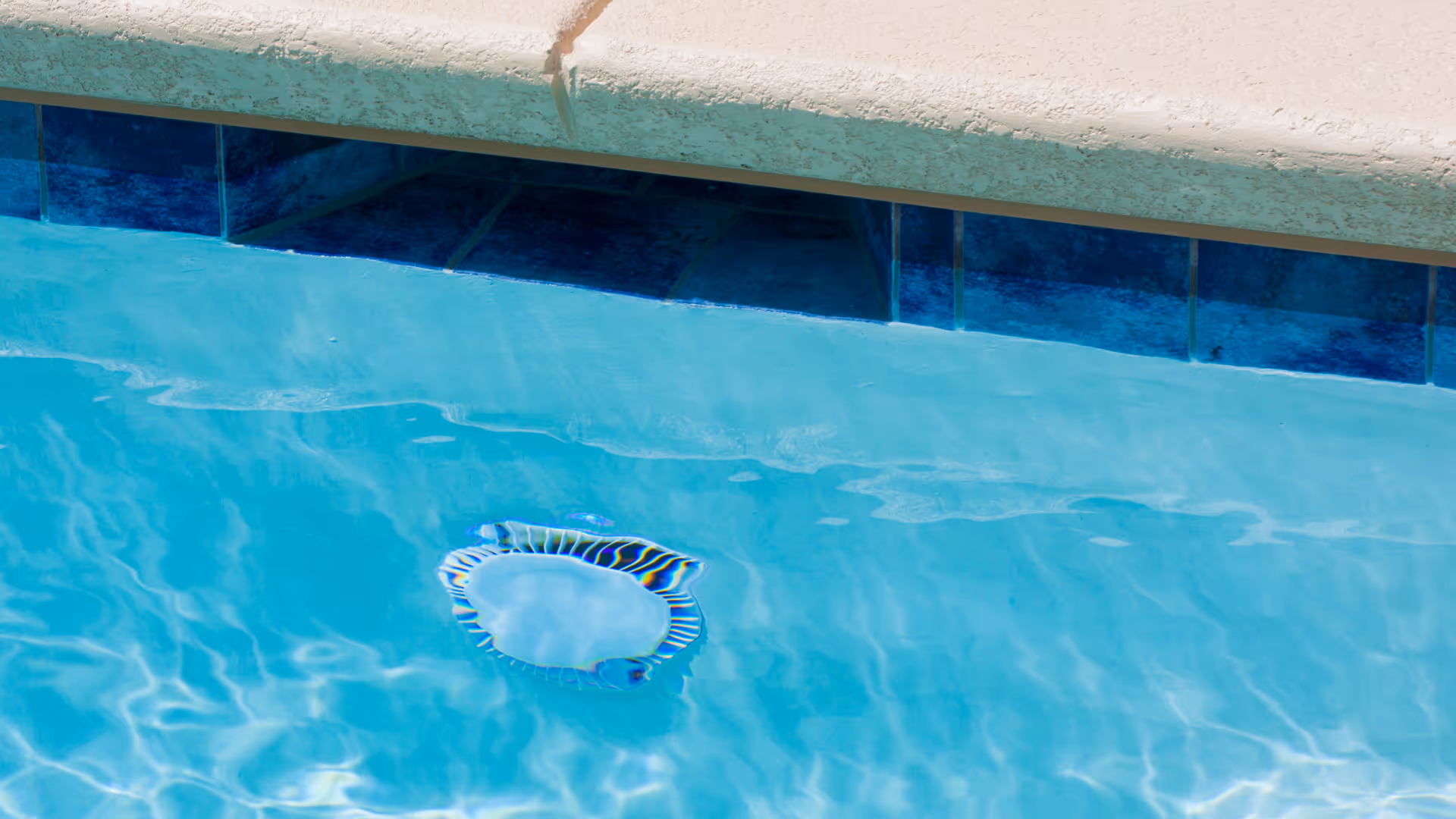 pool with skimmer filter