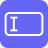 Icon of a keyboard key with a capital letter I inside.