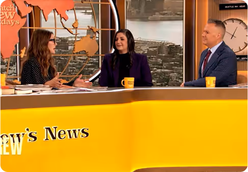 Pamela Garrett on the Drew Barrymore Show