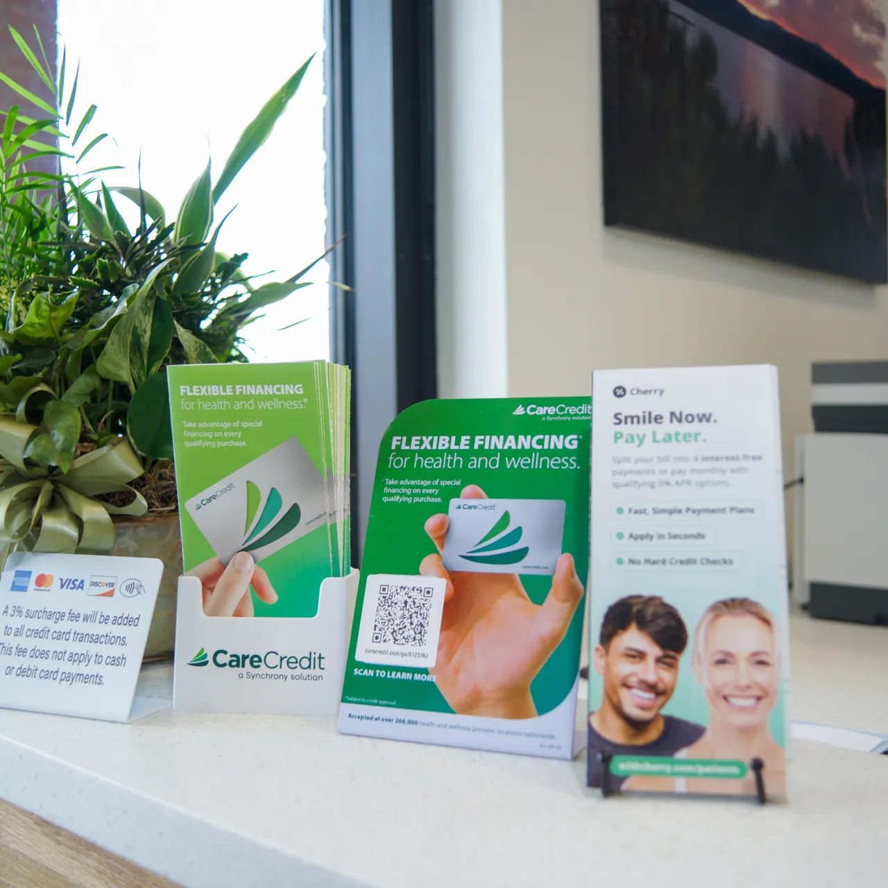Front Desk of of Two Rivers Dental in Nixa Missouri