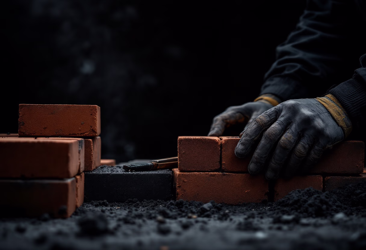 image of residential construction project (for a construction company)