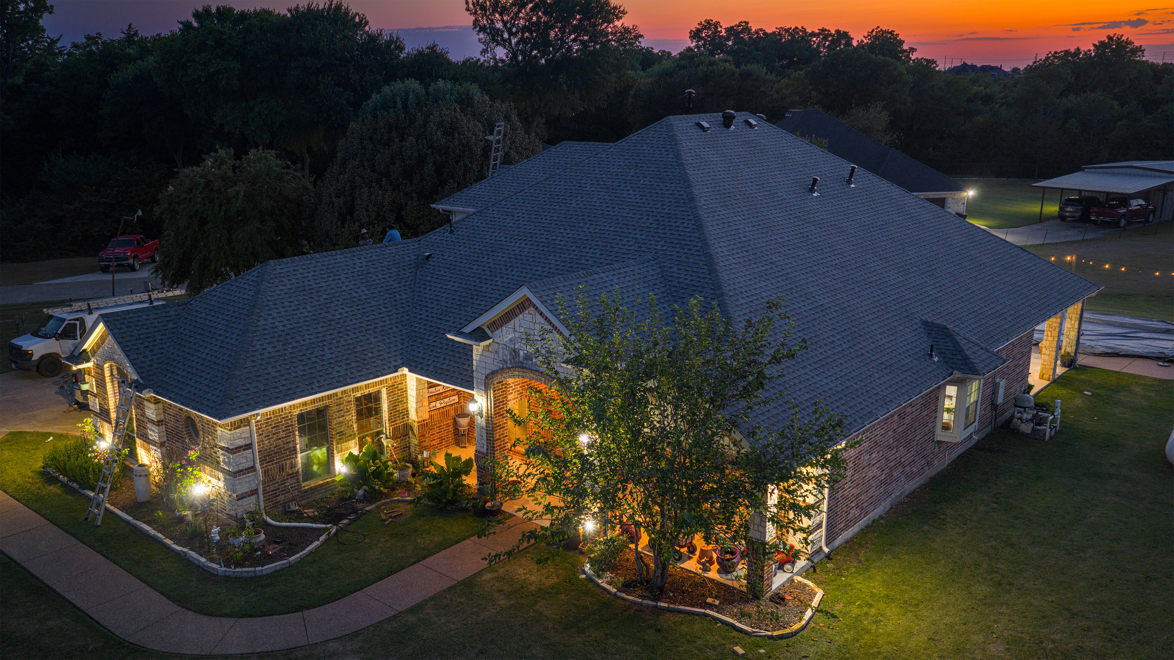 Roque Construction, Roof Install