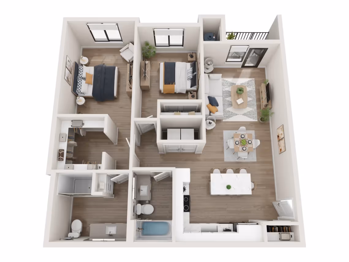 B1 floor plan layout