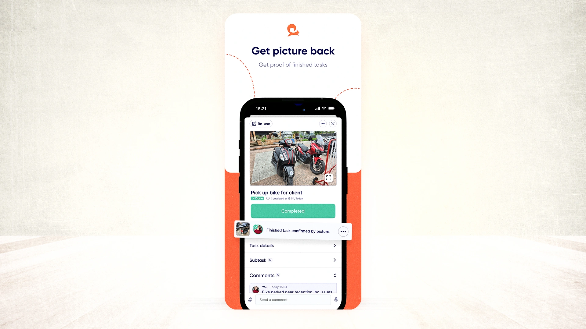 Get picture back Tasa feature preview