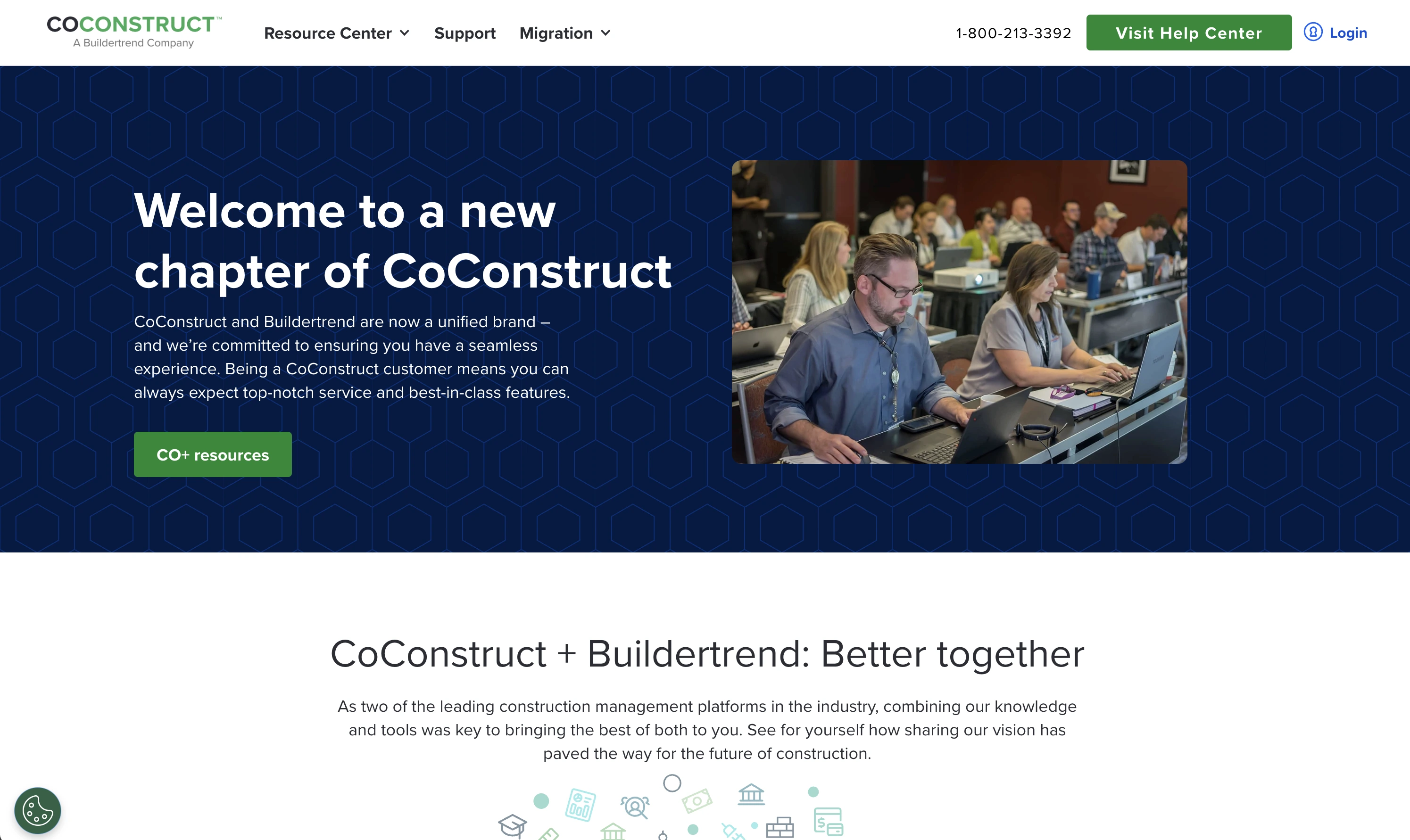 CoConstruct website view
