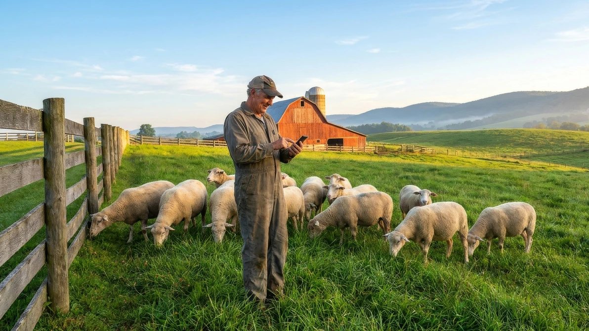A Shepherd managing his livestock via a todo app - Tasa