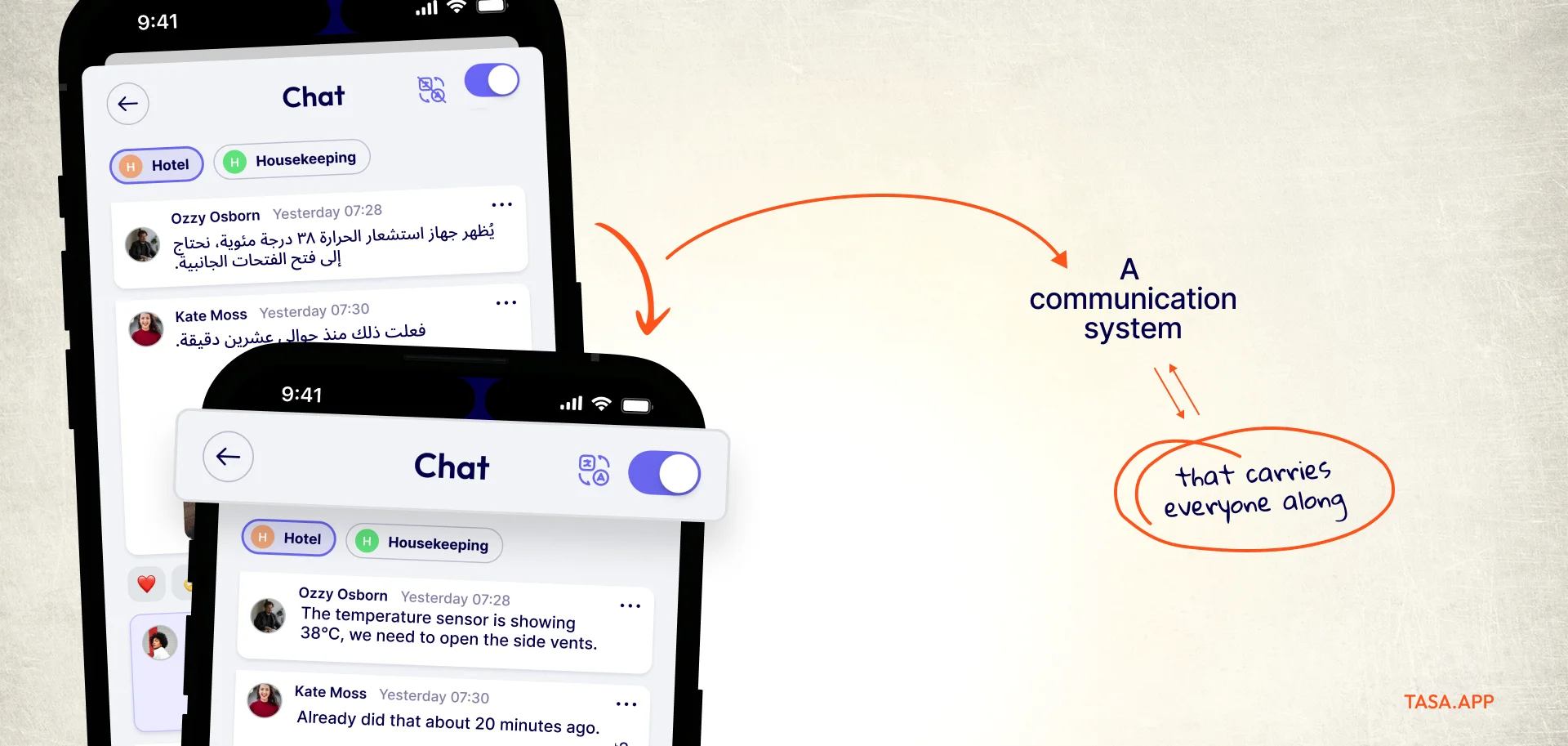 real-time AI translation between Arabic and English language