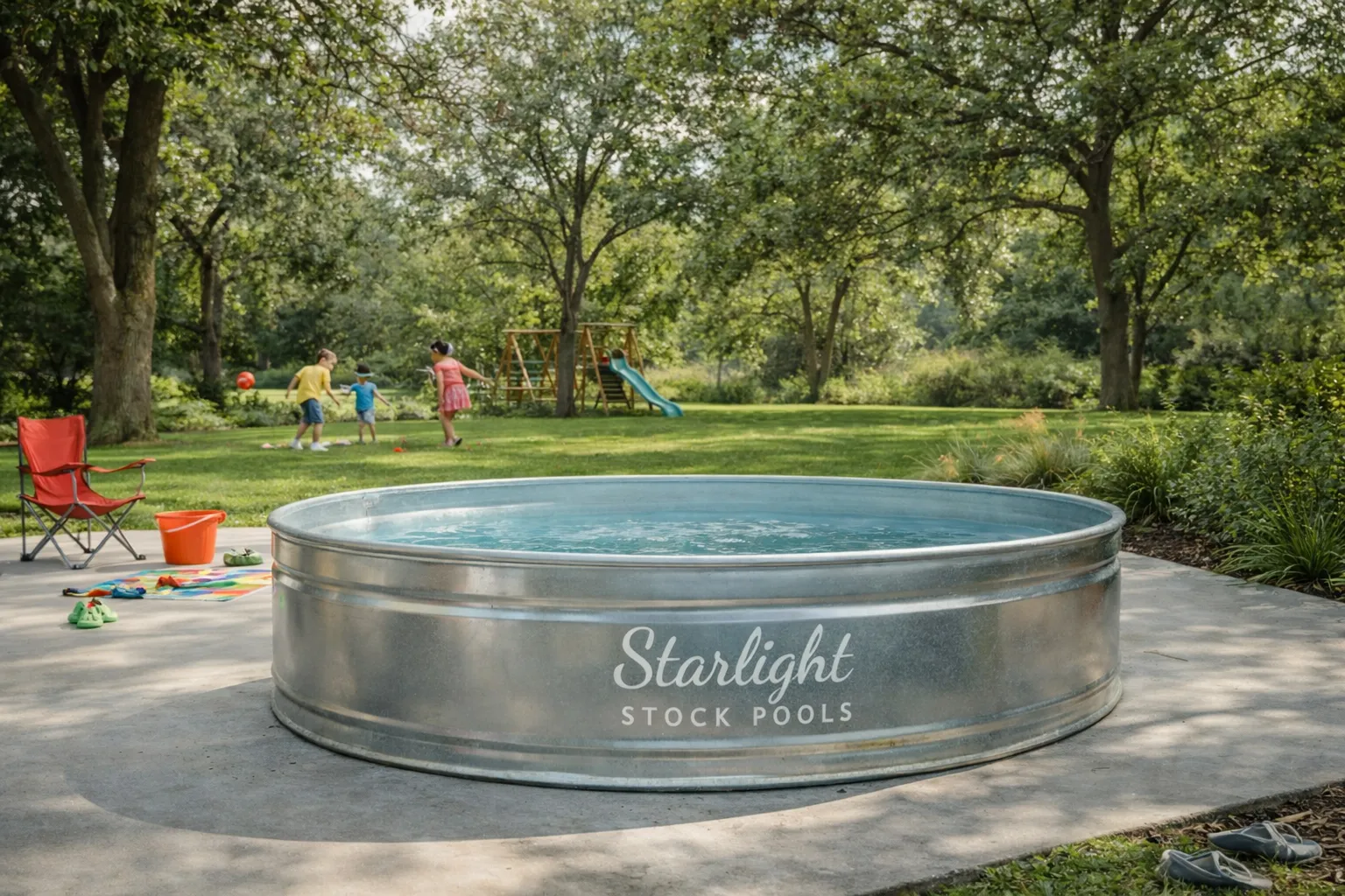 Luna Galvanized Pool