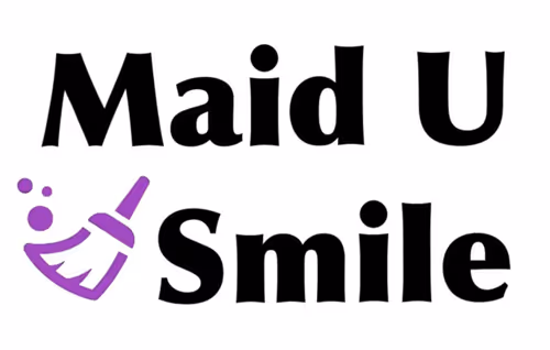 The logo for Maid U Smile.
