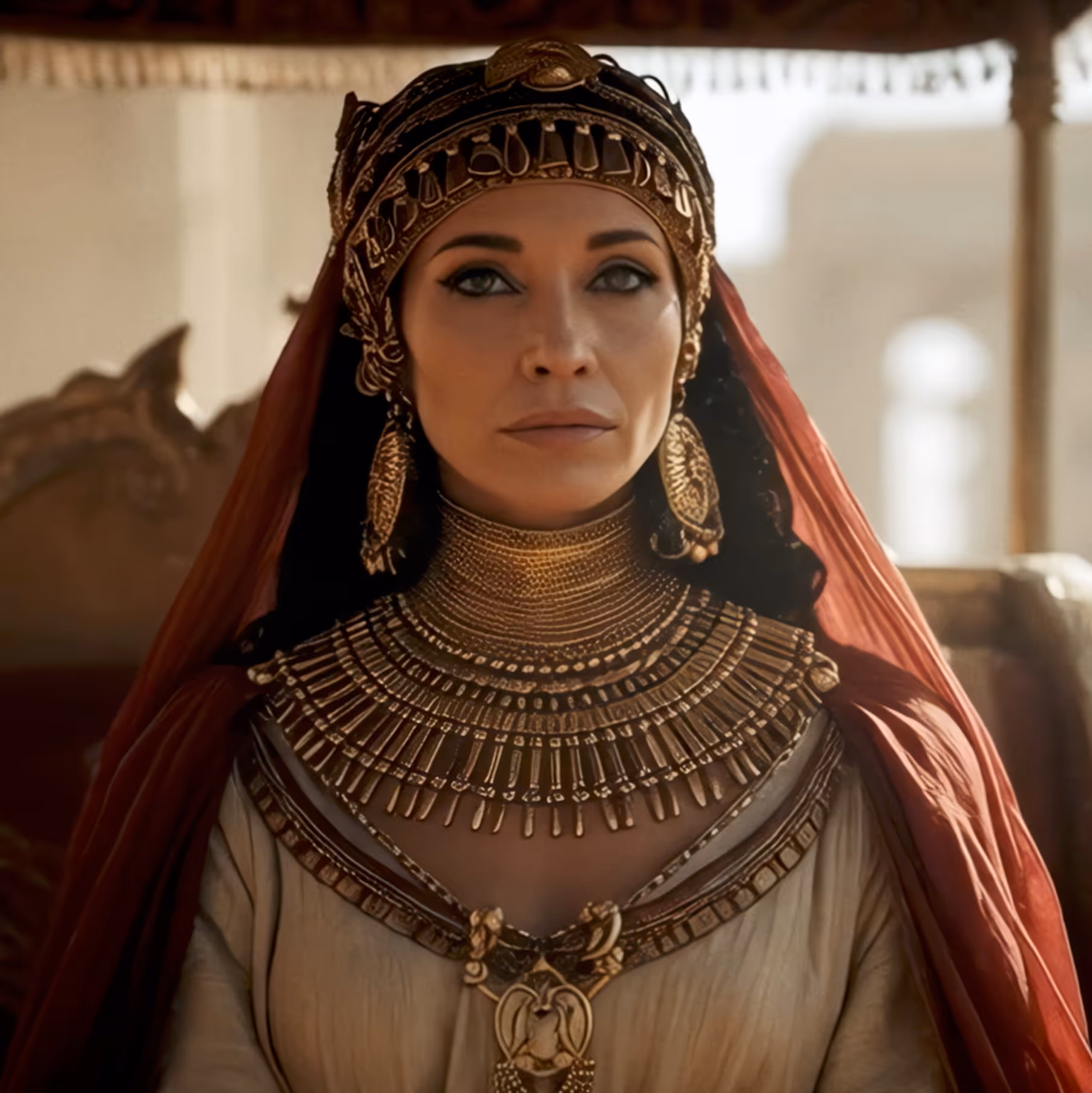 Generative AI Cleopatra portrait