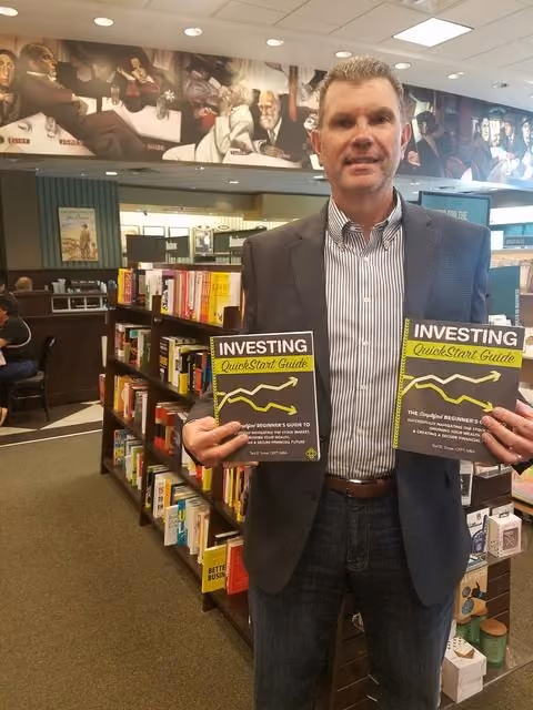Ted and his book.