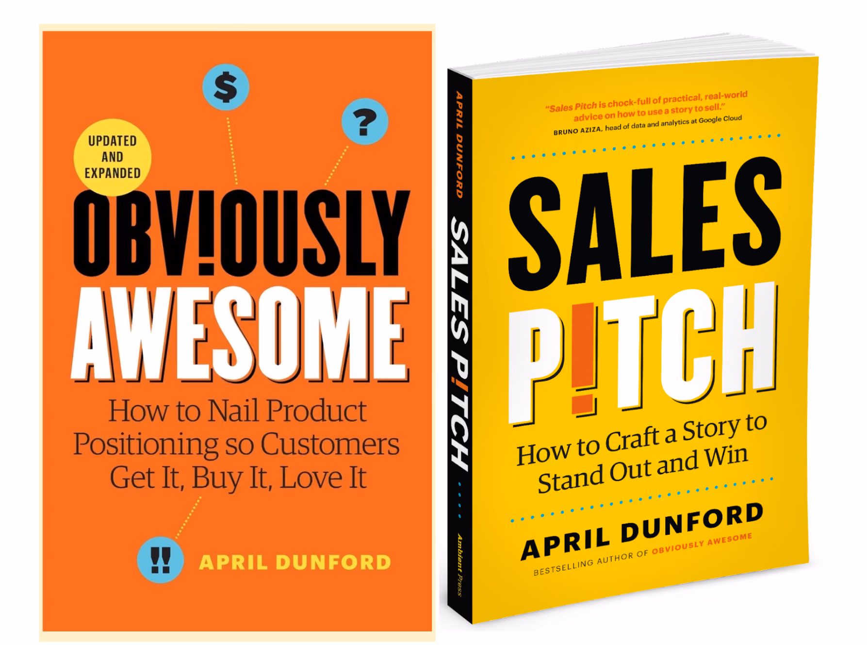 April Dunford’s authority-building business books