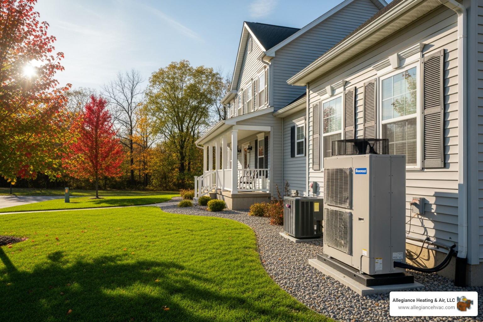 infographic showing signs a heat pump needs replacement including system age over 10-15 years, frequent repairs, rising energy bills, strange noises, inconsistent temperatures, and the 50 percent repair cost rule - best heat pump replacement in greenville, in