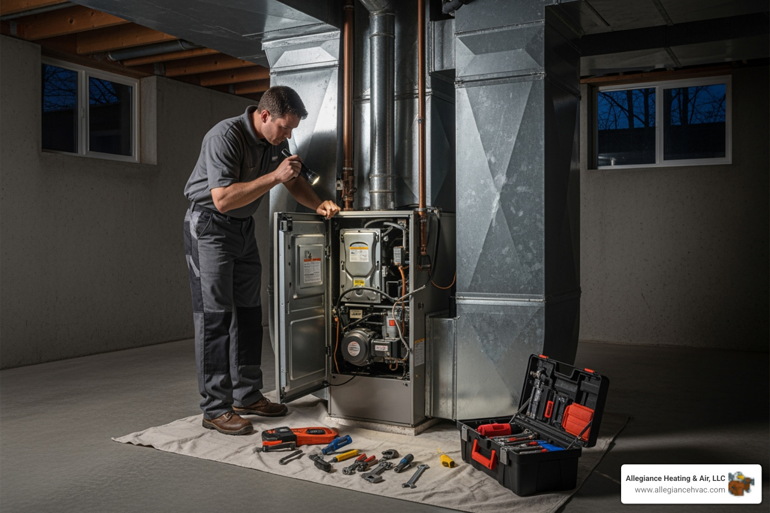 furnace maintenance technician - 24 hour furnace maintenance in new albany, in