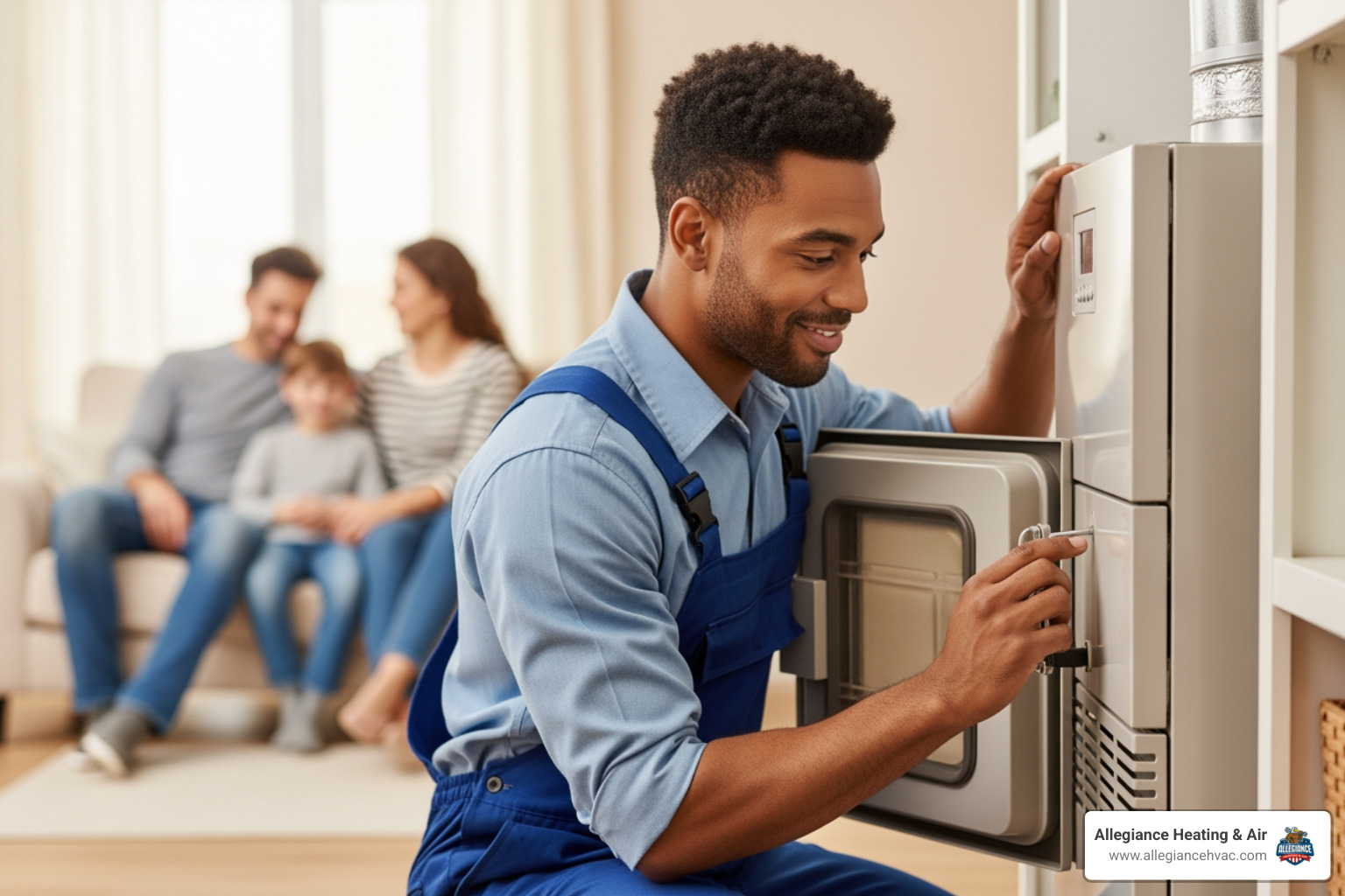 infographic showing five key benefits of annual furnace maintenance: improved energy efficiency with lower utility bills, extended equipment lifespan of 15-25 years, enhanced home safety through carbon monoxide and gas leak checks, better indoor air quality with reduced allergens, and fewer unexpected breakdowns saving on emergency repair costs - affordable furnace maintenance in floyds knobs, in infographic showing five key benefits of annual furnace maintenance: improved energy efficiency with lower utility bills, extended equipment lifespan of 15-25 years, enhanced home safety through carbon monoxide and gas leak checks, better indoor air quality with reduced allergens, and fewer unexpected breakdowns saving on emergency repair costs - affordable furnace maintenance in floyds knobs, in