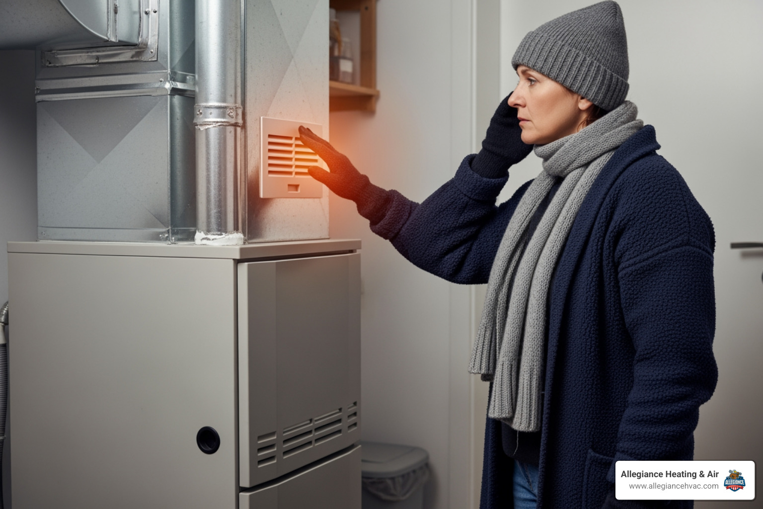 Infographic explaining the top 3 signs of a furnace emergency: No Heat, Strange Smells, and Loud Noises. Each sign has a small, relevant icon. - 24 hour furnace maintenance in clarksville, in Infographic explaining the top 3 signs of a furnace emergency: No Heat, Strange Smells, and Loud Noises. Each sign has a small, relevant icon. - 24 hour furnace maintenance in clarksville, in