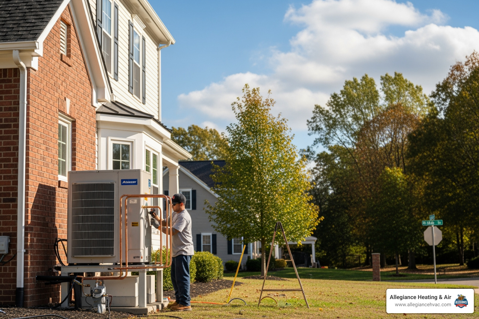 modern heat pump installation new albany home - heat pump installation near me in new albany, in