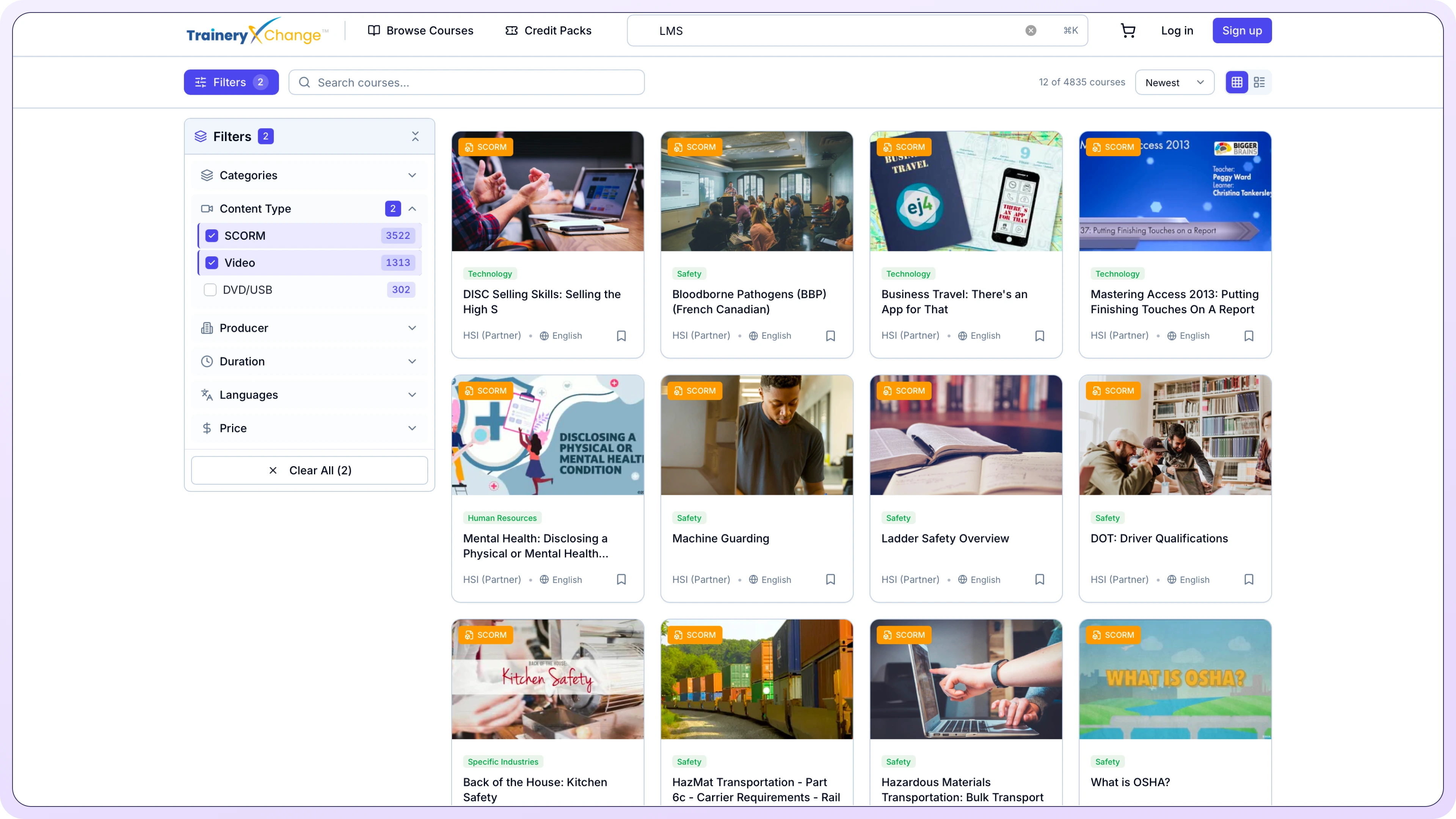 Training Marketplace