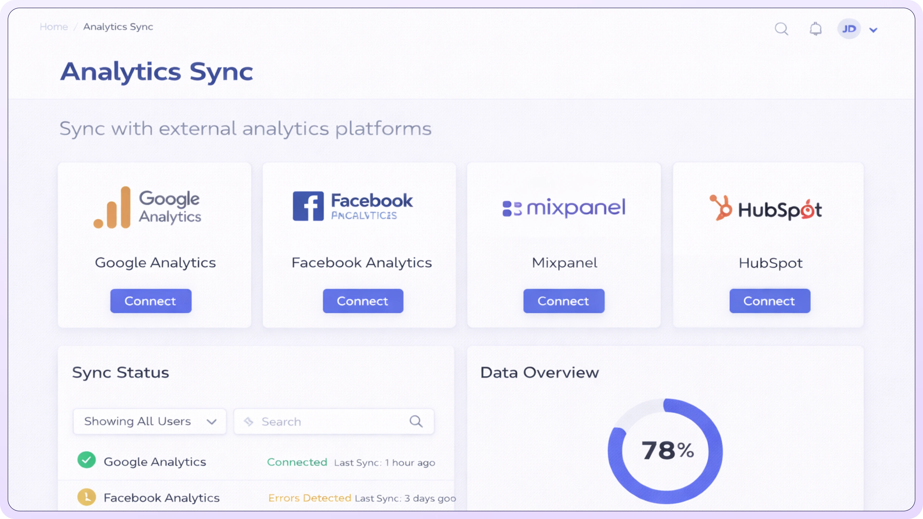 Analytics Integration