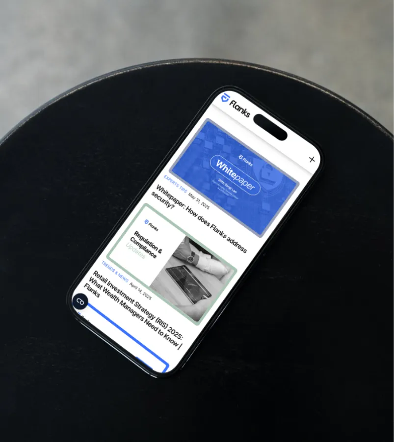 Captura de pantalla de Flanks - Desarrollo Webflow