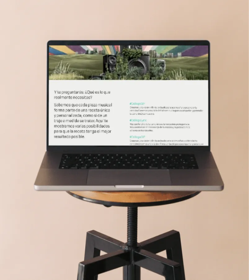 Captura de pantalla de Collageanimations - Desarrollo Webflow