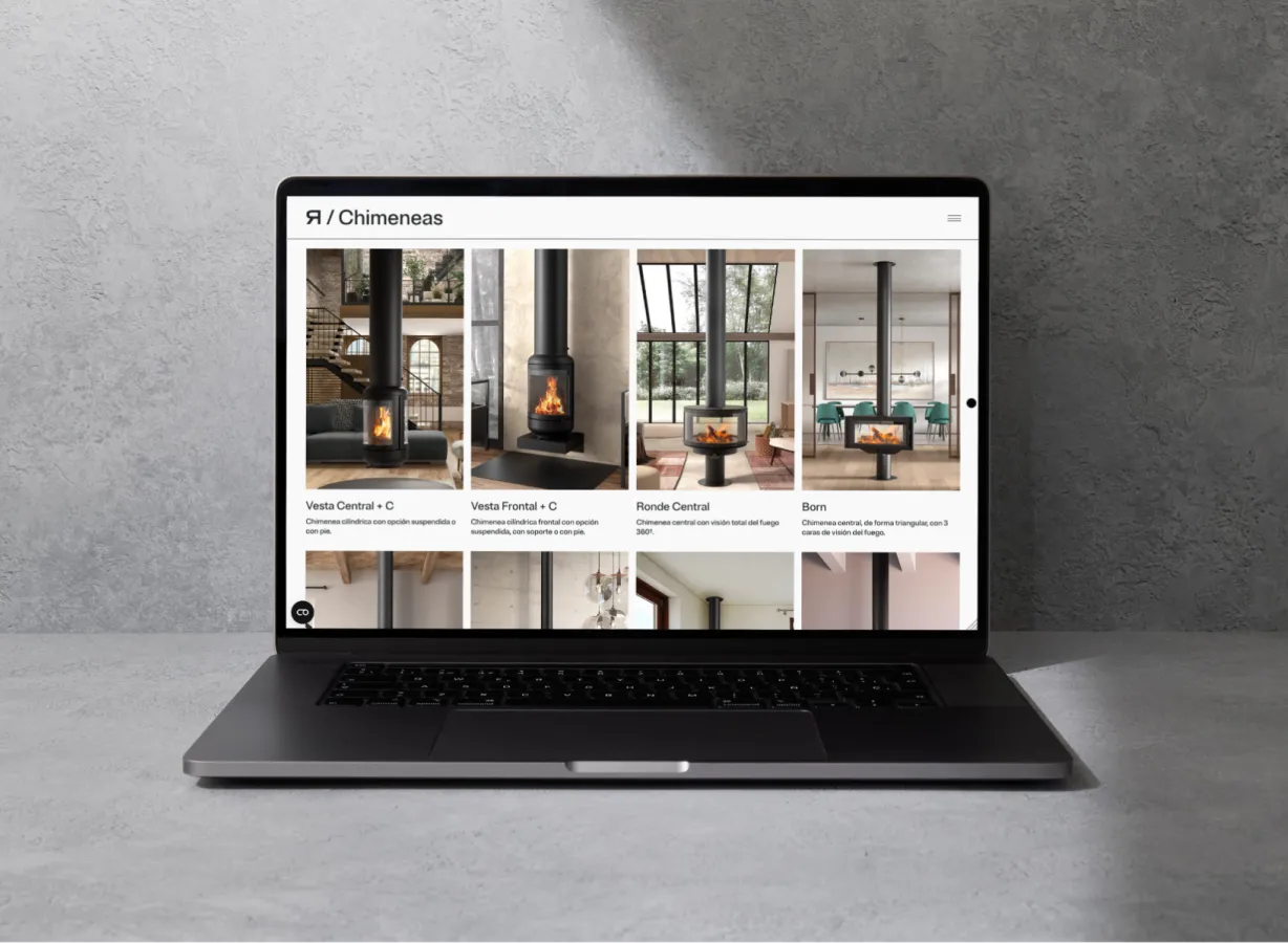 Captura de pantalla de Rocal - Desarrollo Wordpress
