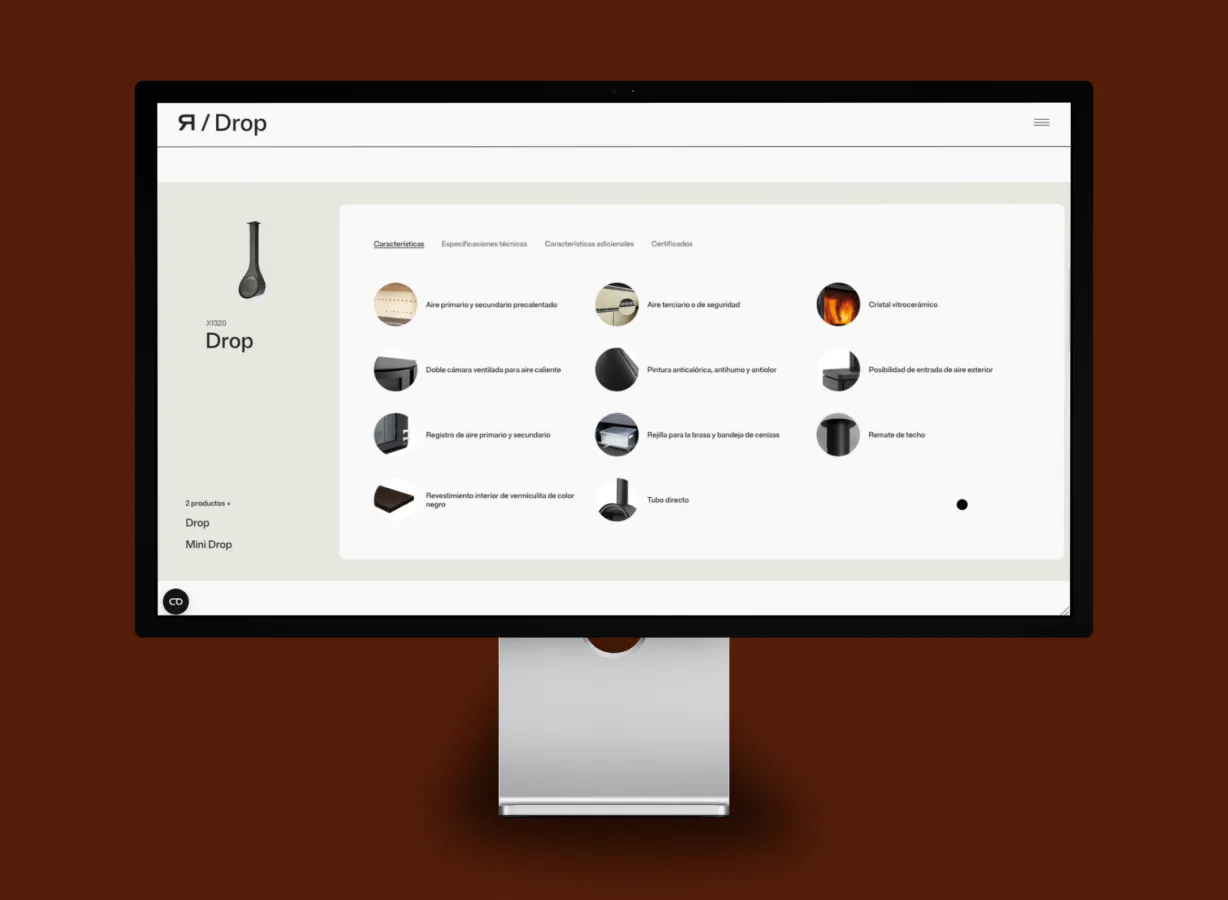 Captura de pantalla de Rocal - Desarrollo Wordpress