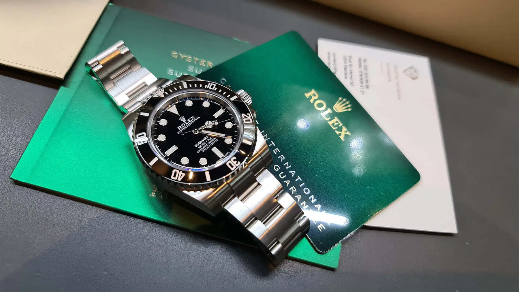 Rolex Submariner (No Date)  full set 2020