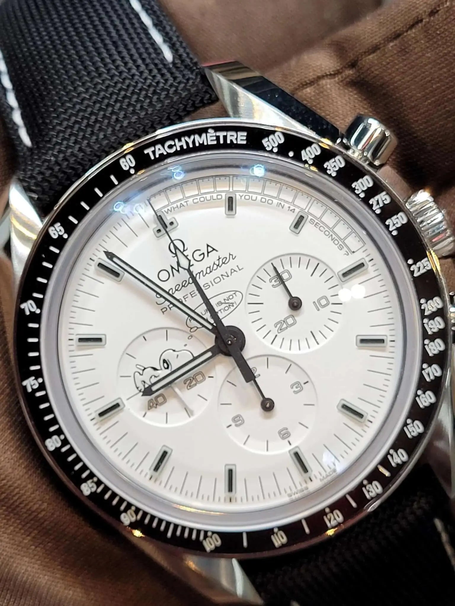 Omega Speedmaster Professional Moonwatch
                           
                                 Snoopy Apollo