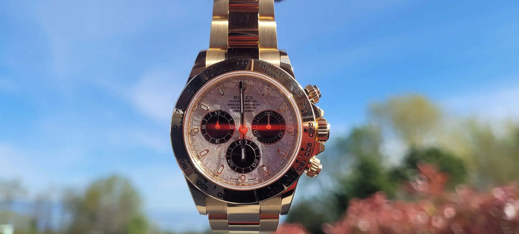 Rolex Daytona 116508 Meteorite Or Jaune  Montre d'Exception à Vendre