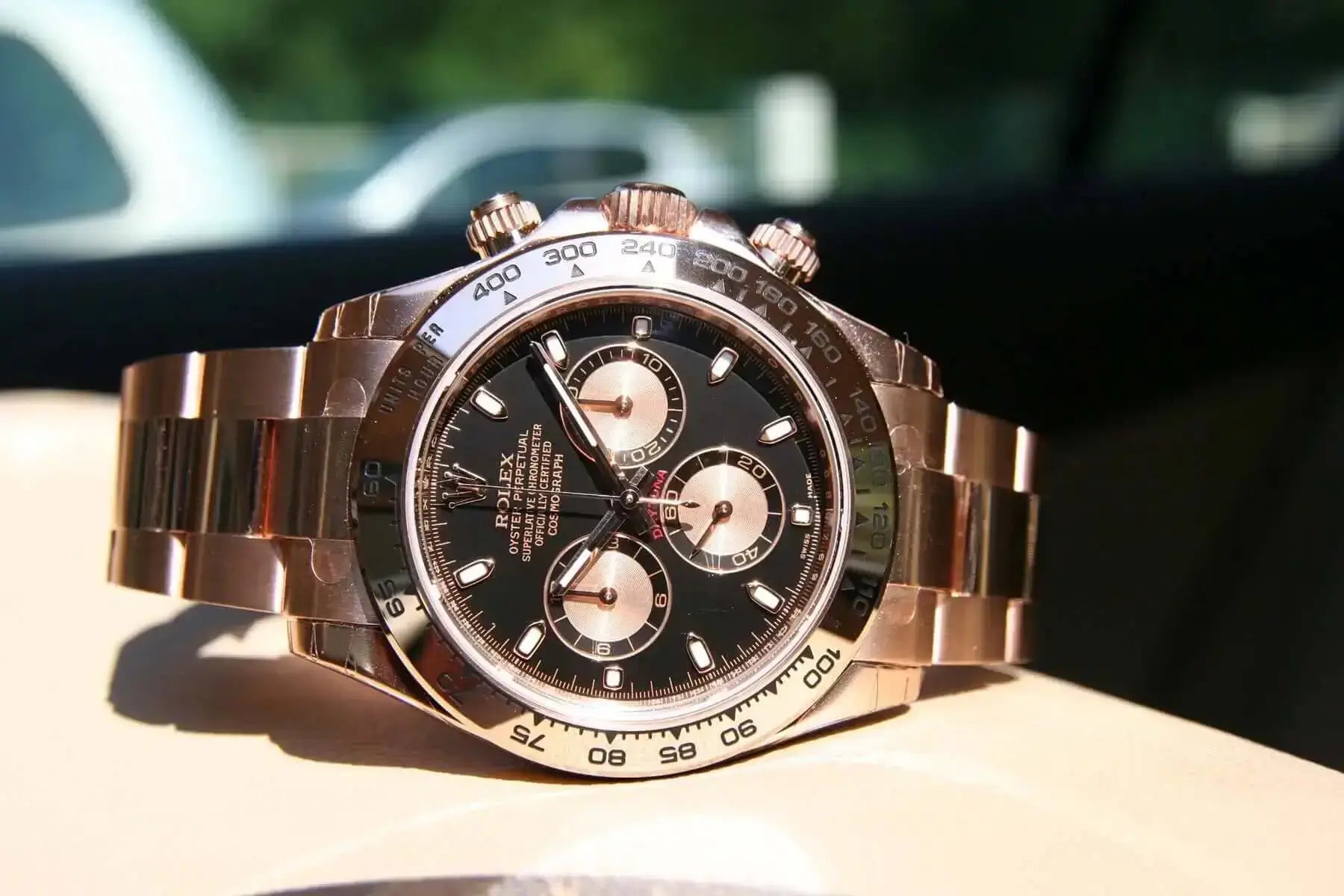 Rolex Daytona Full Or Rose – Cadran Noir Édition Arrêtée, Neuf Stické