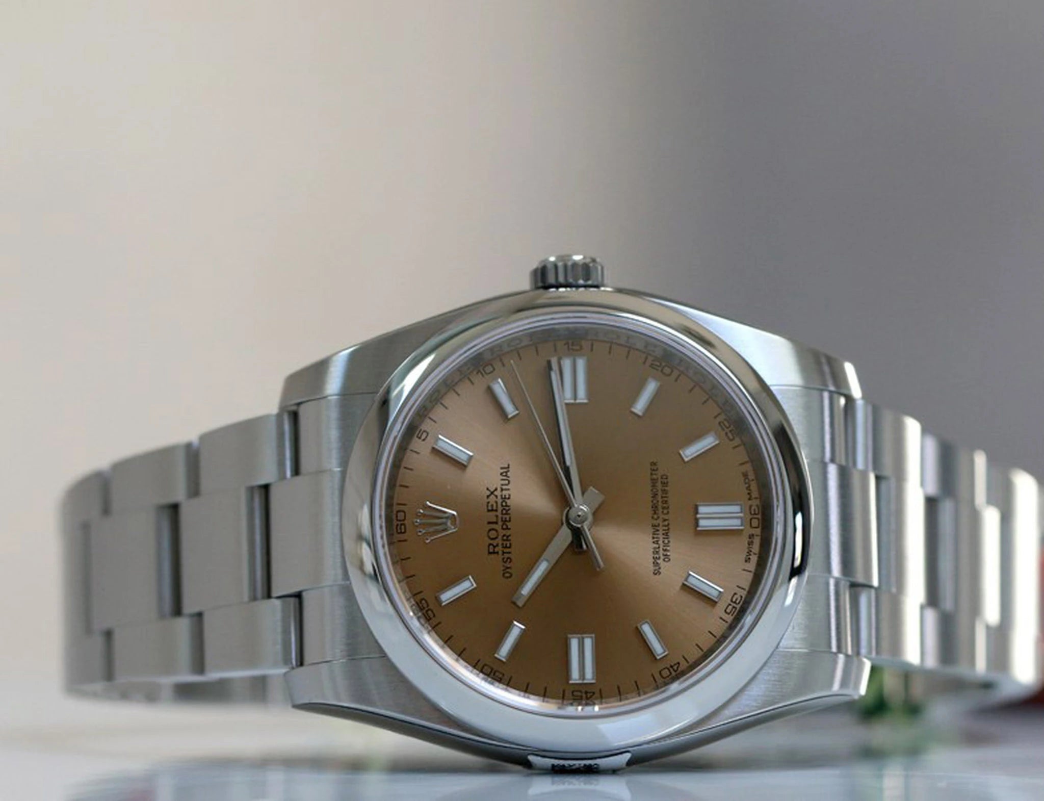 Rolex Oyster Perpetual 36 116000 White grape Full set 2015 Très bon état à vendre