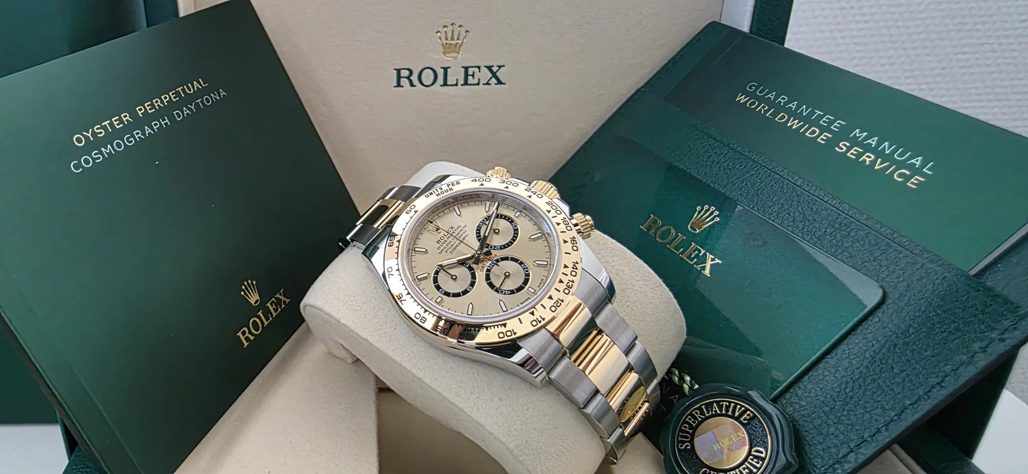Rolex Daytona or/acier 116503 Full set 2025