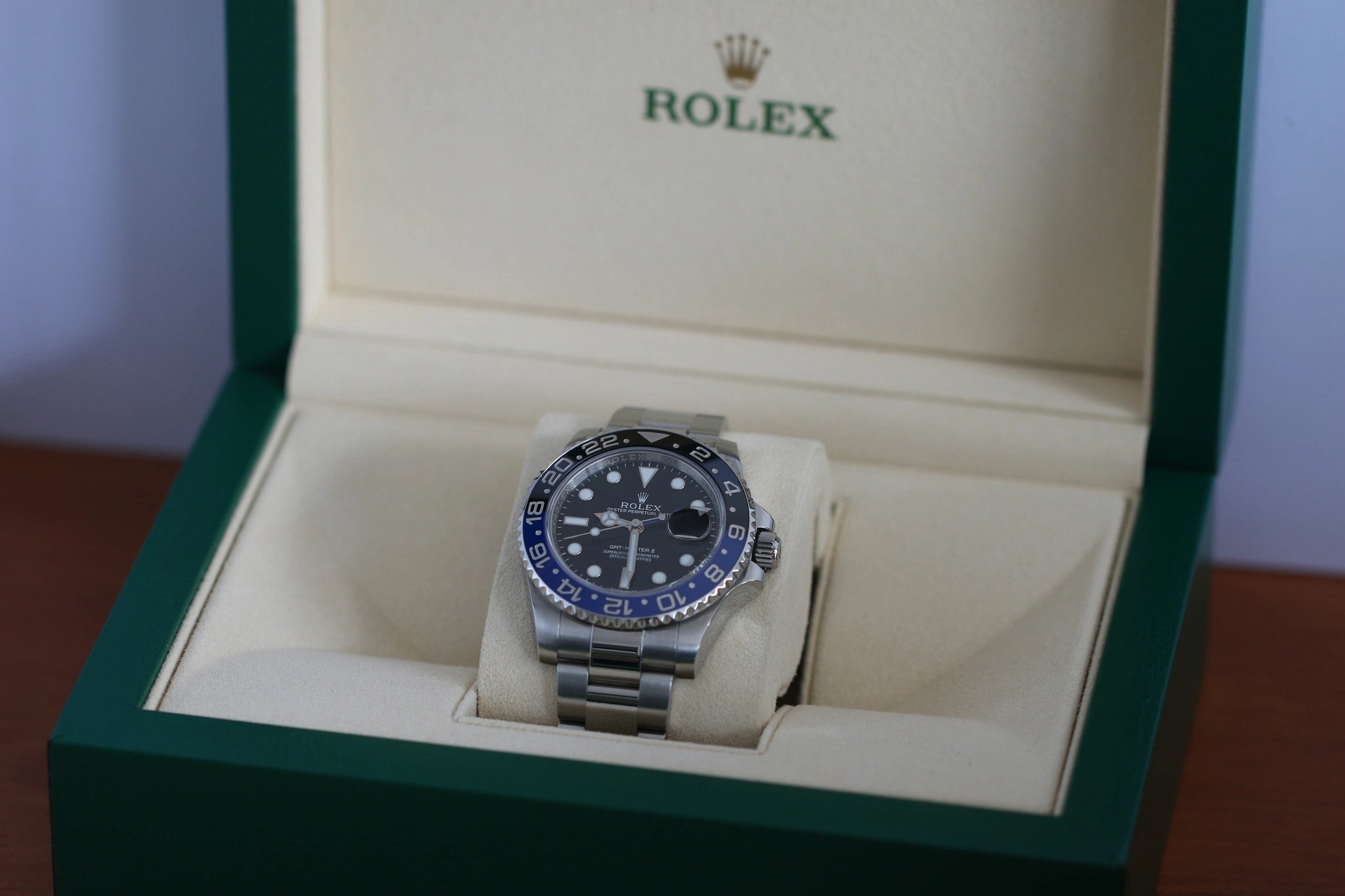 Rolex GMT-Master II Batman 116710BLNR Full set 2018