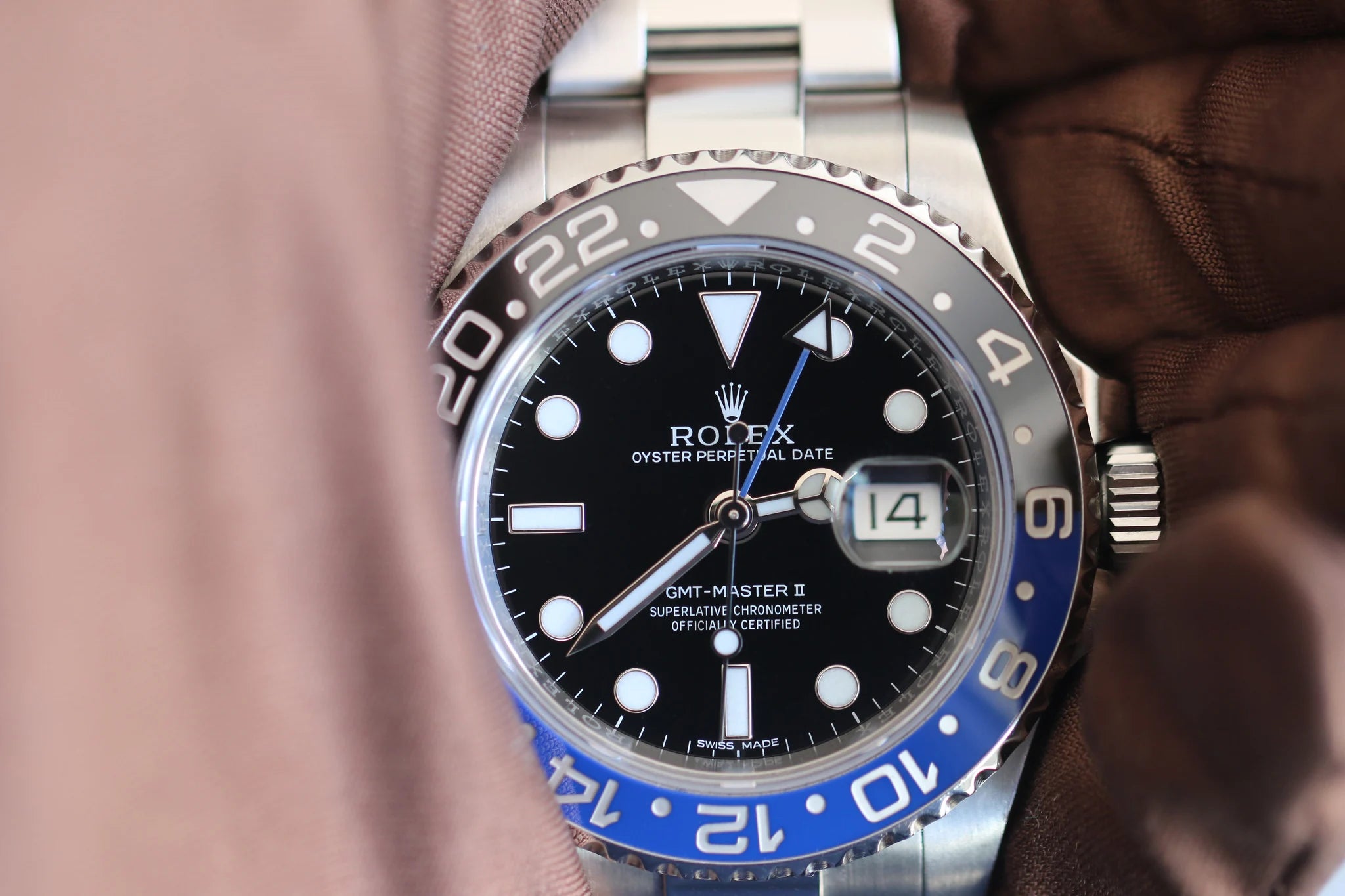 Rolex GMT-Master II Batman 116710BLNR Full set 2018