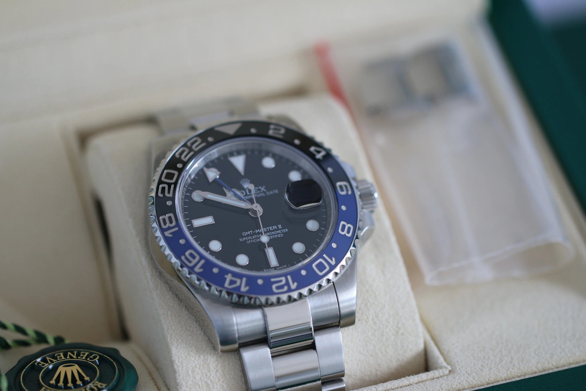 Rolex GMT-Master II Batman 116710BLNR Full set 2018