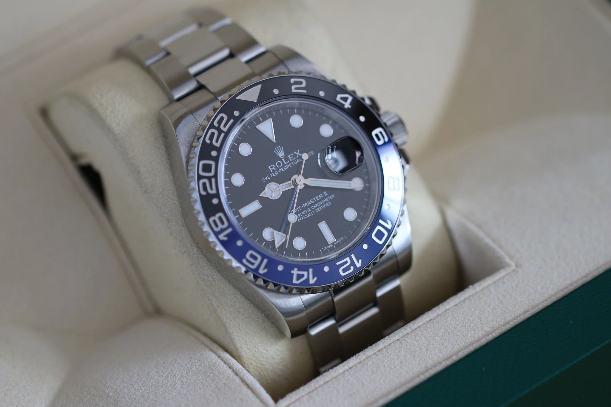 Rolex GMT-Master II Batman 116710BLNR Full set 2013