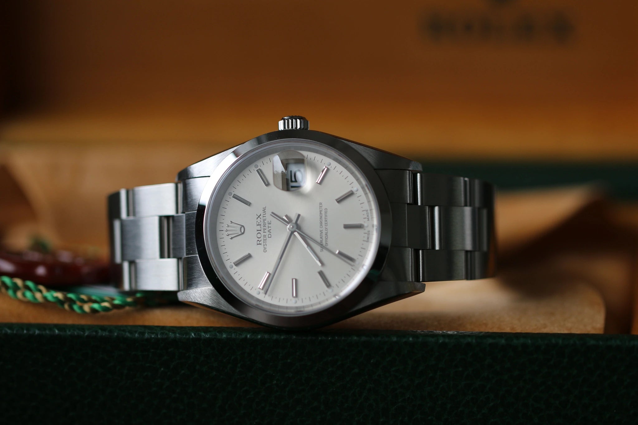 Rolex Oyster Perpetual Date 15200 Full set 2000
