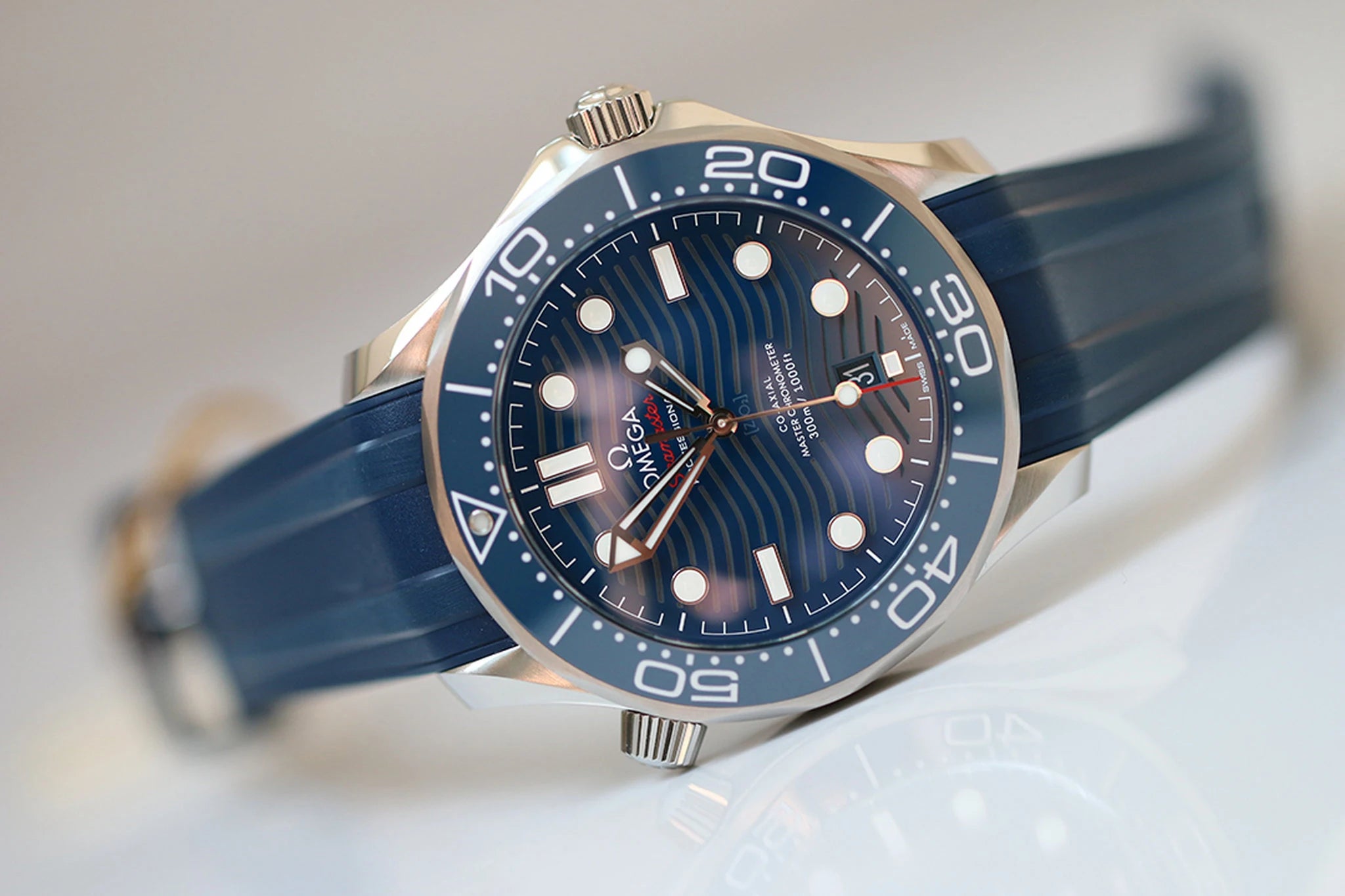 Omega Seamaster Diver 300M 210.32.42.20.03.001 Full set 2019