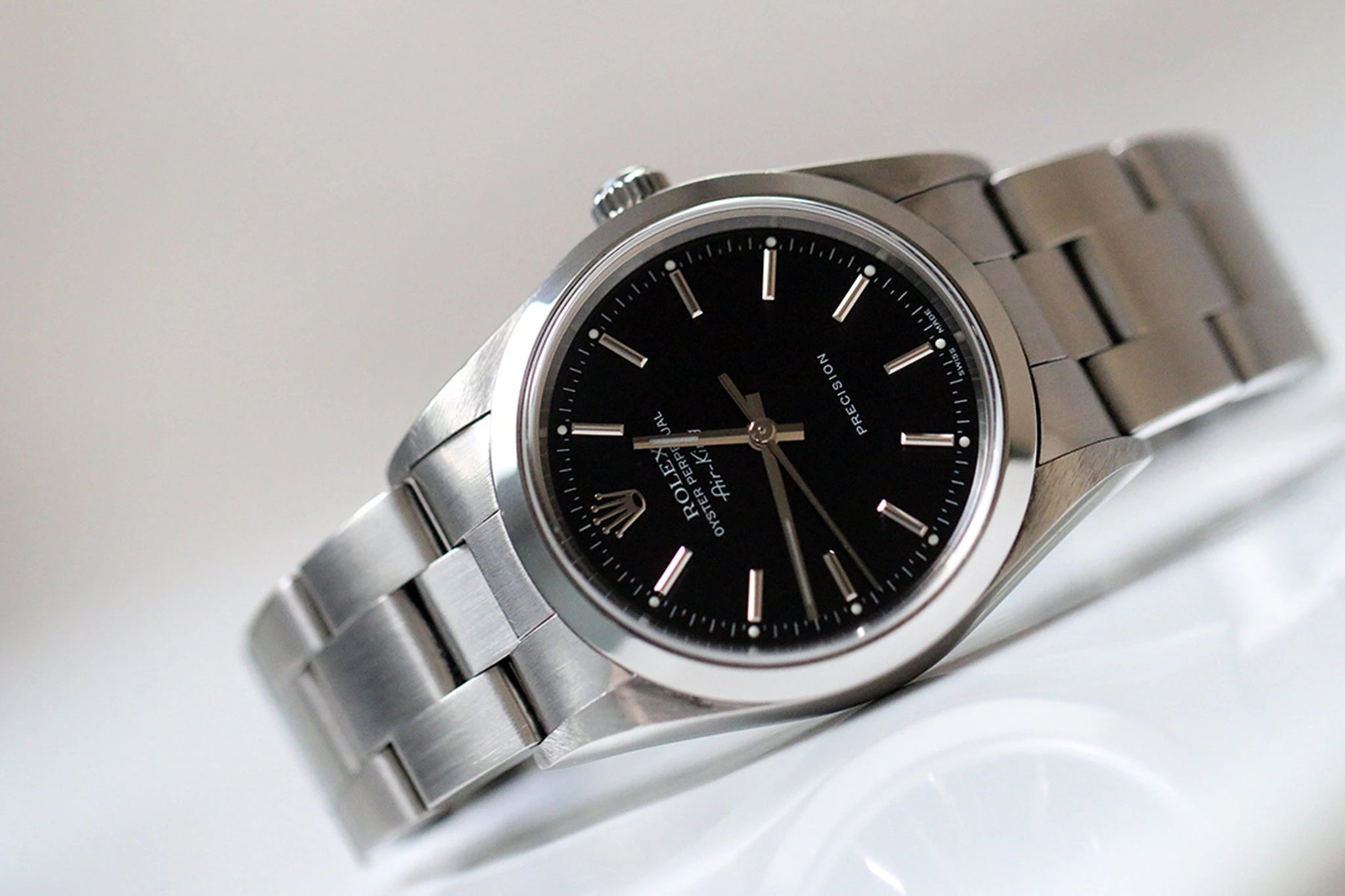 Rolex Air King 14000M Black Full set 2001