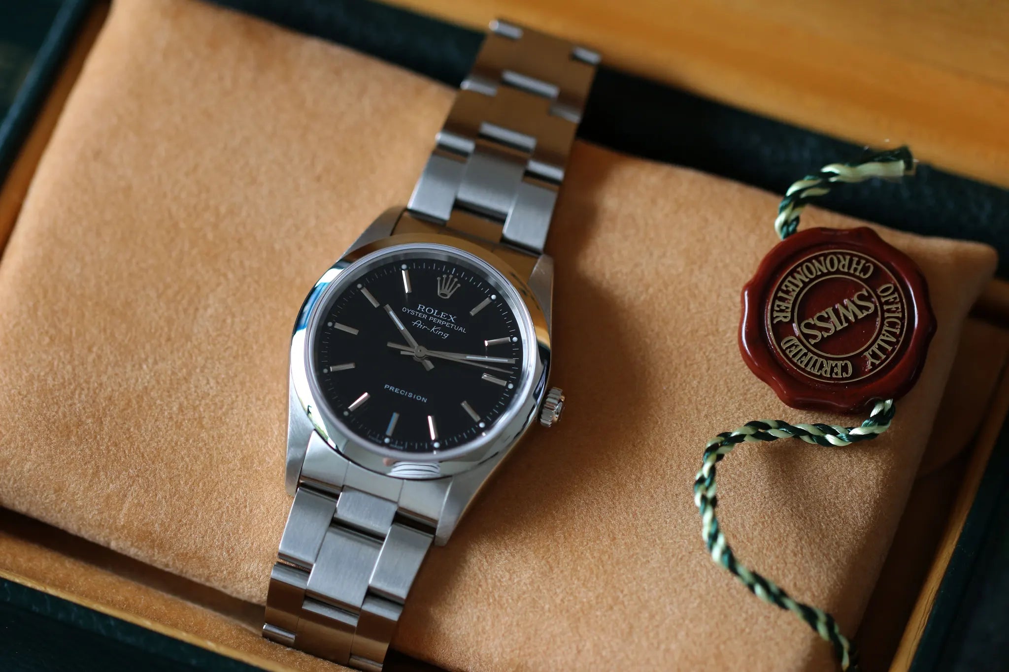 Rolex Air King 14000M Full set 2005