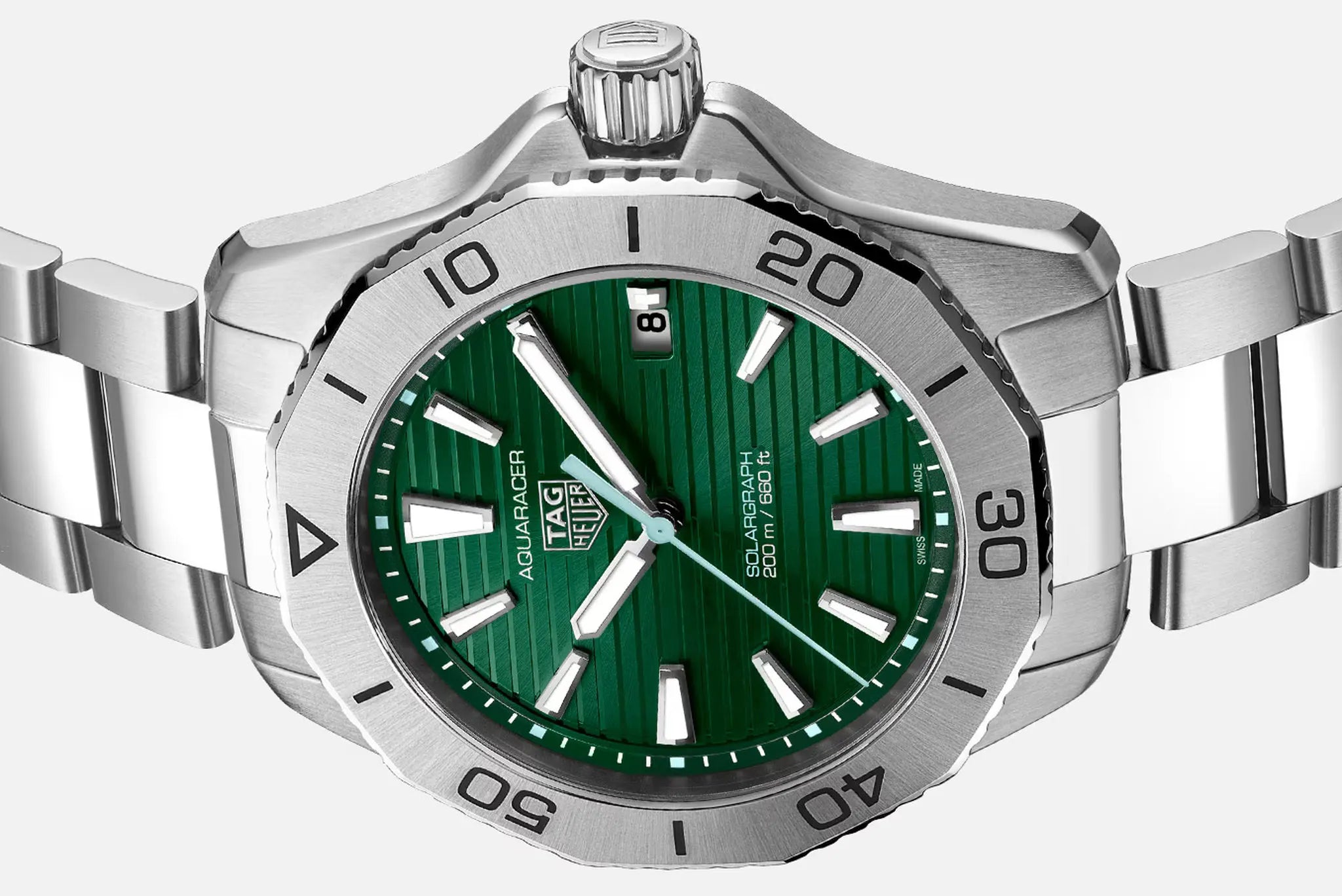 TAG Heuer Aquaracer Professional Solargraph 40mm 200 WBP1115.BA0000 Komplettset
