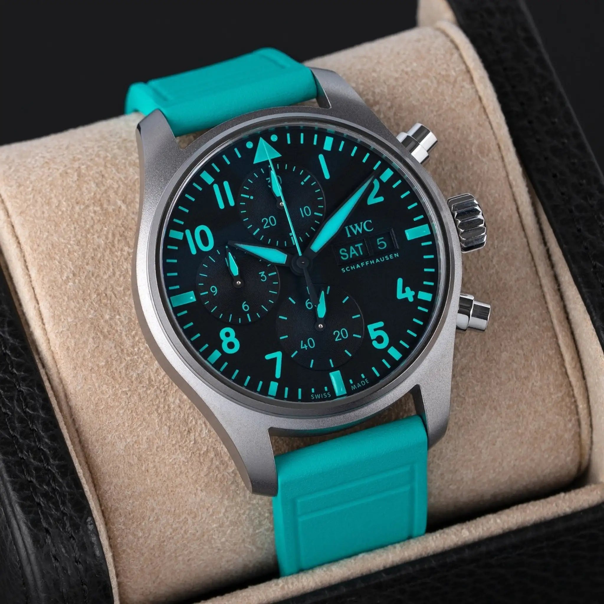 IWC Pilot Chronograph IW388108 Mercedes-AMG F1 Full set 2022