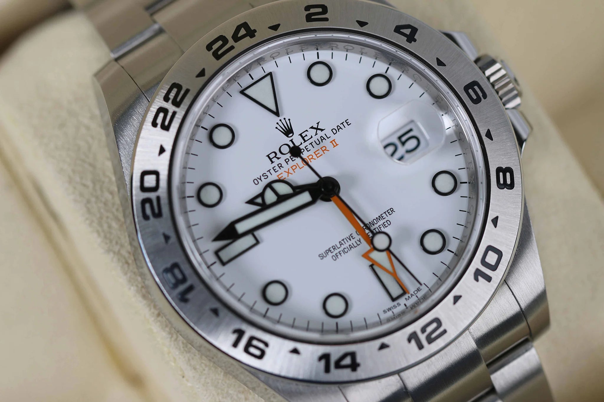 Rolex Explorer II 216570 Full set 2015