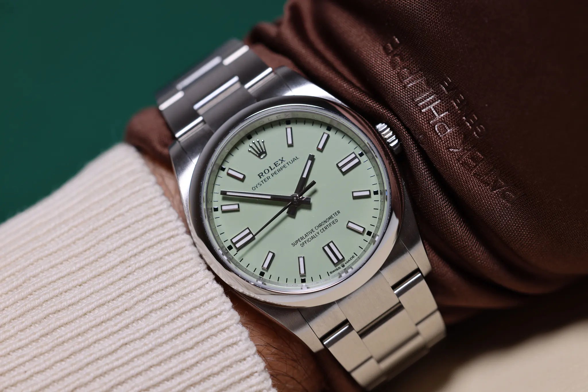 Rolex Oyster Perpetual 36 126000 Pistache Full set 2025